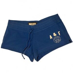 Abercrombie & Fitch Women's Navy Athletic Shorts